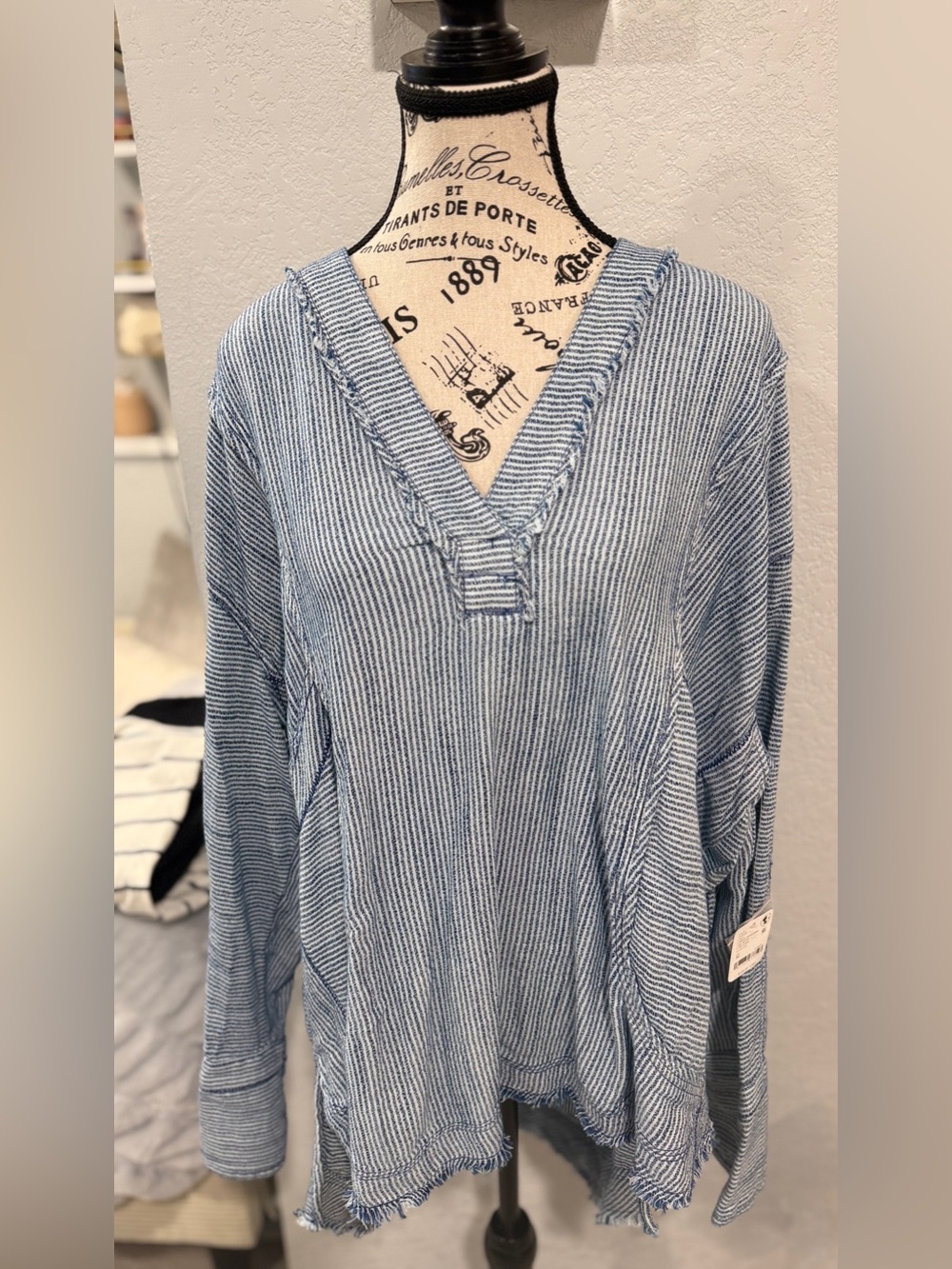 Free People-We The Free-By the Shore Oversize Top-Size Medium-NWT - Picture 6 of 16
